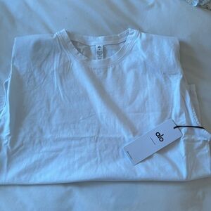 ALO shoulder pad tank